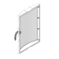 Dveře topeniště KV 025F R01 